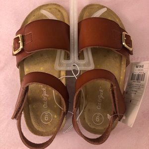 Toddler girls Cat & Jack cognac sandals